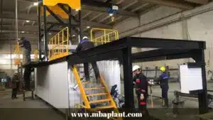 آلة ذوبان البيتومين ذات الأكياس الكبيرة