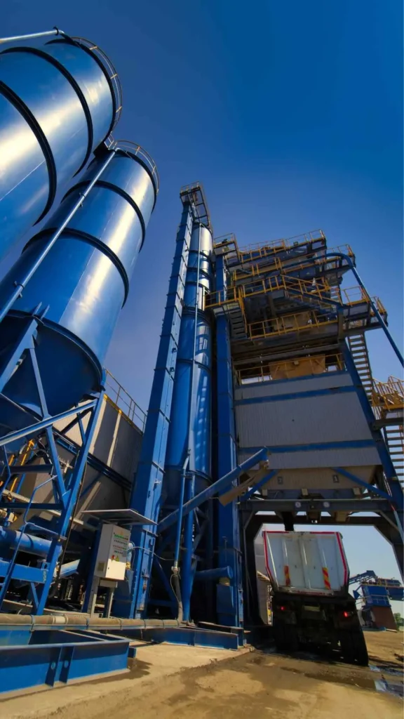 asphalt plant Modern asphalt plant by MBA for efficient asphalt production