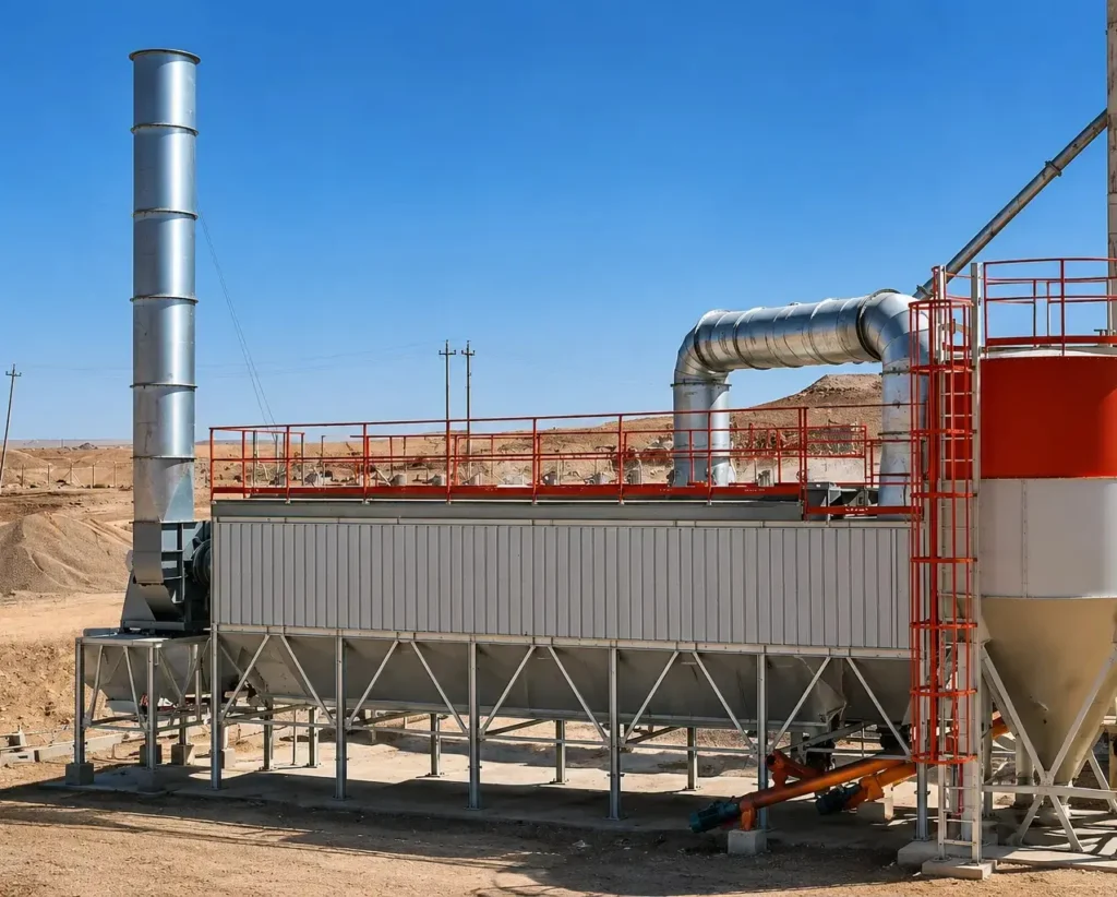 Asphalt Plant Baghouse Filter Baghouse Filter System for Dust Collection in Asphalt Plants