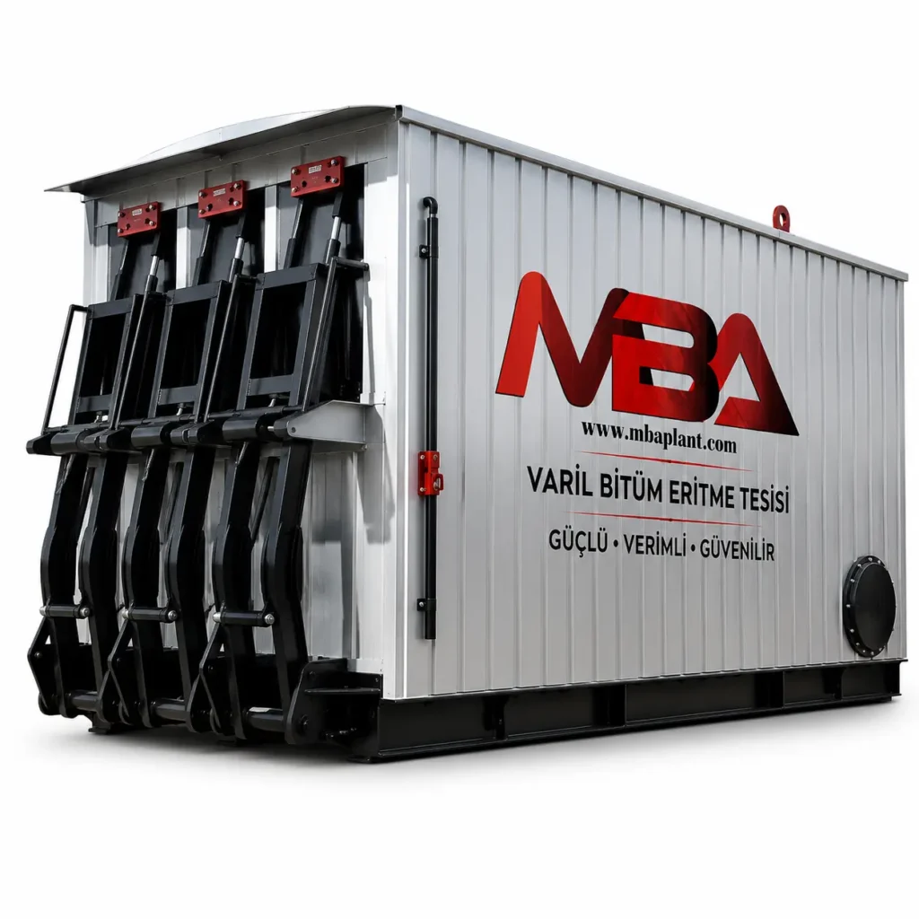 Bitumen Drum Decanter Bitumen Drum Decanter with Hydraulic Loading Doors and Thermal Oil Heating System