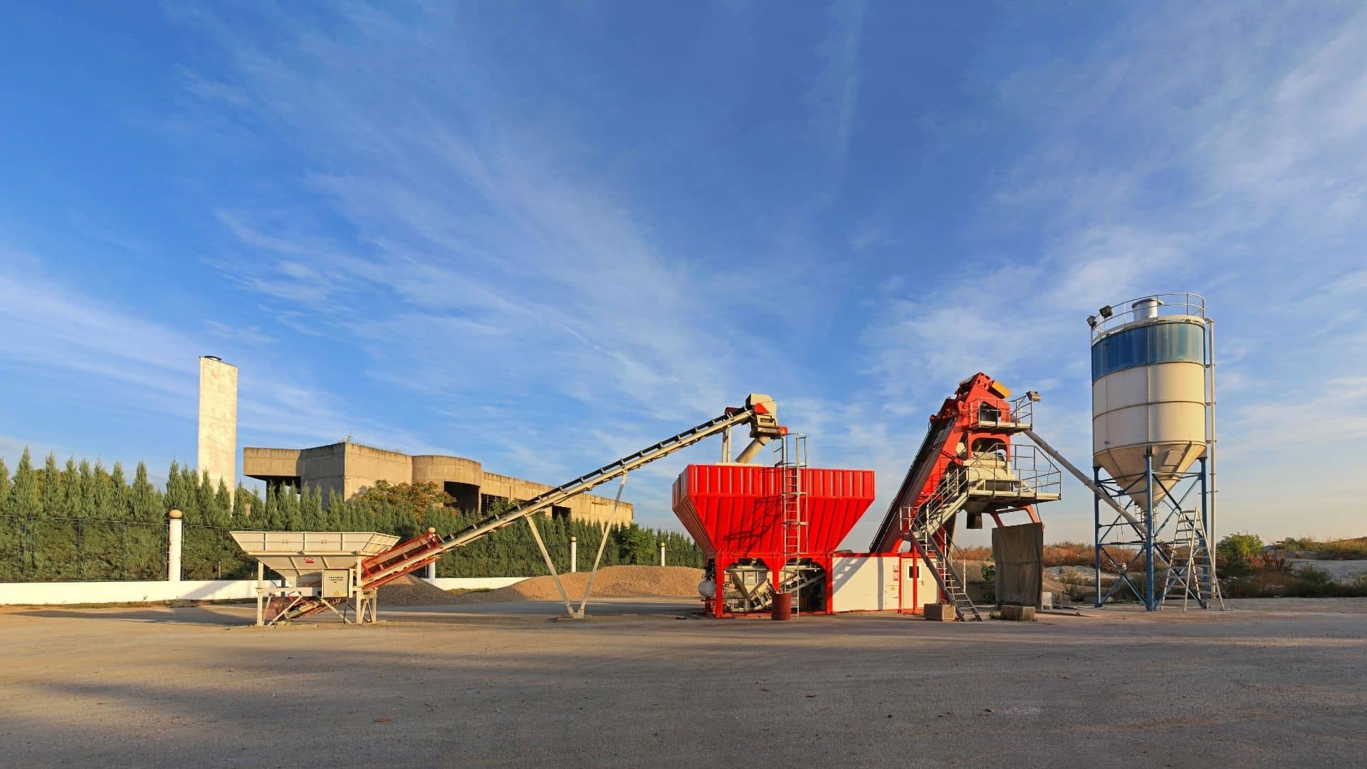 Centrale à béton compacte modulaire MBA pour projets de construction