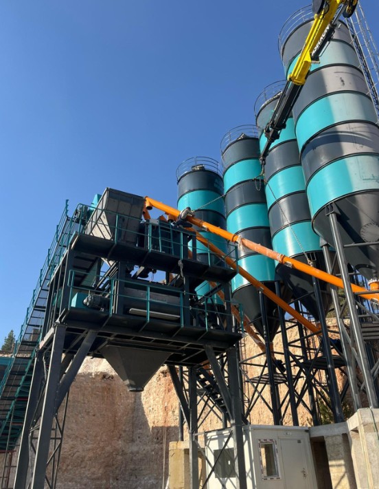 MBA Sabit Beton Santrali yüksek kapasiteli hazır beton üretim tesisi